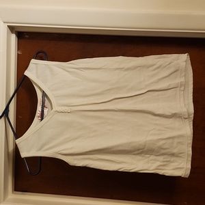 PennyLane womens size medium white Tank top